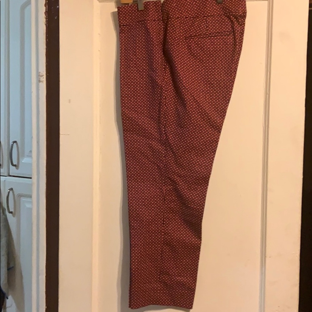 Straight leg pants matching sweater